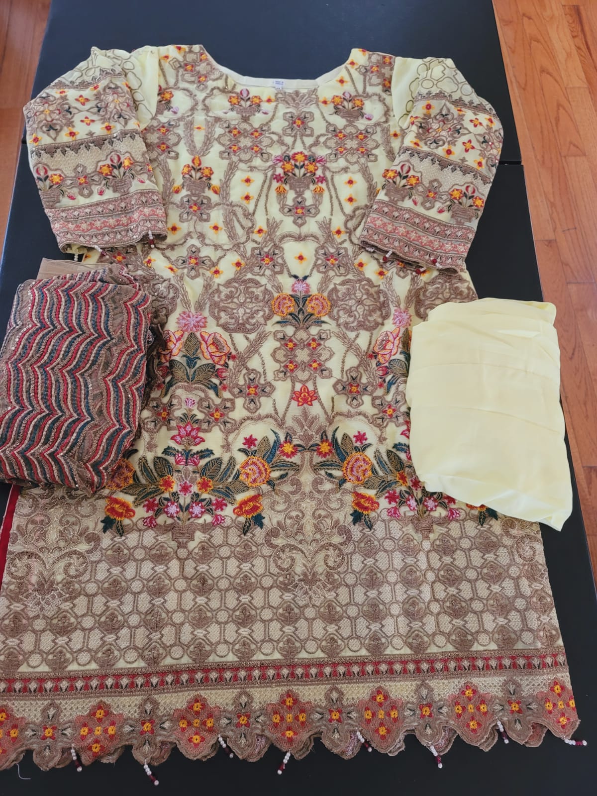 Pakistani Stitched Embroidery Party Wear Dresses Ready To Ship