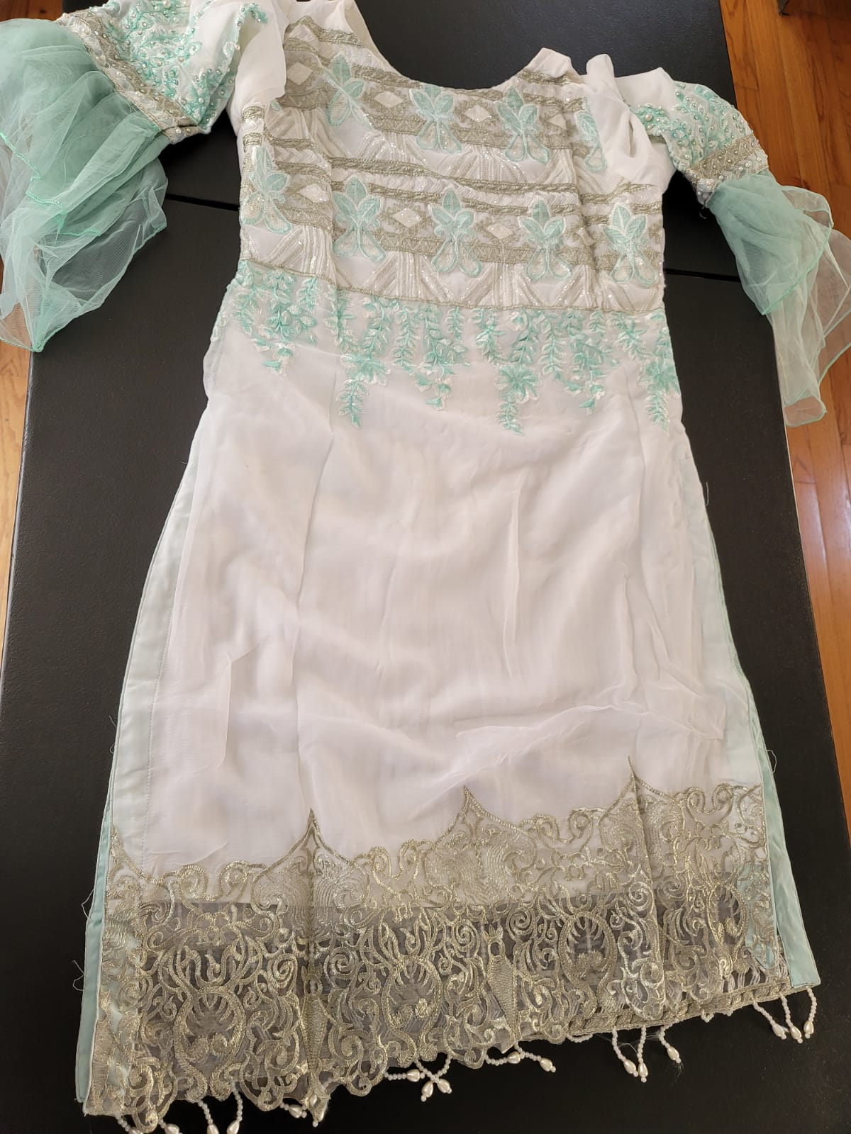 Pakistani Stitched Embroidery Party Wear Dresses Ready To Ship