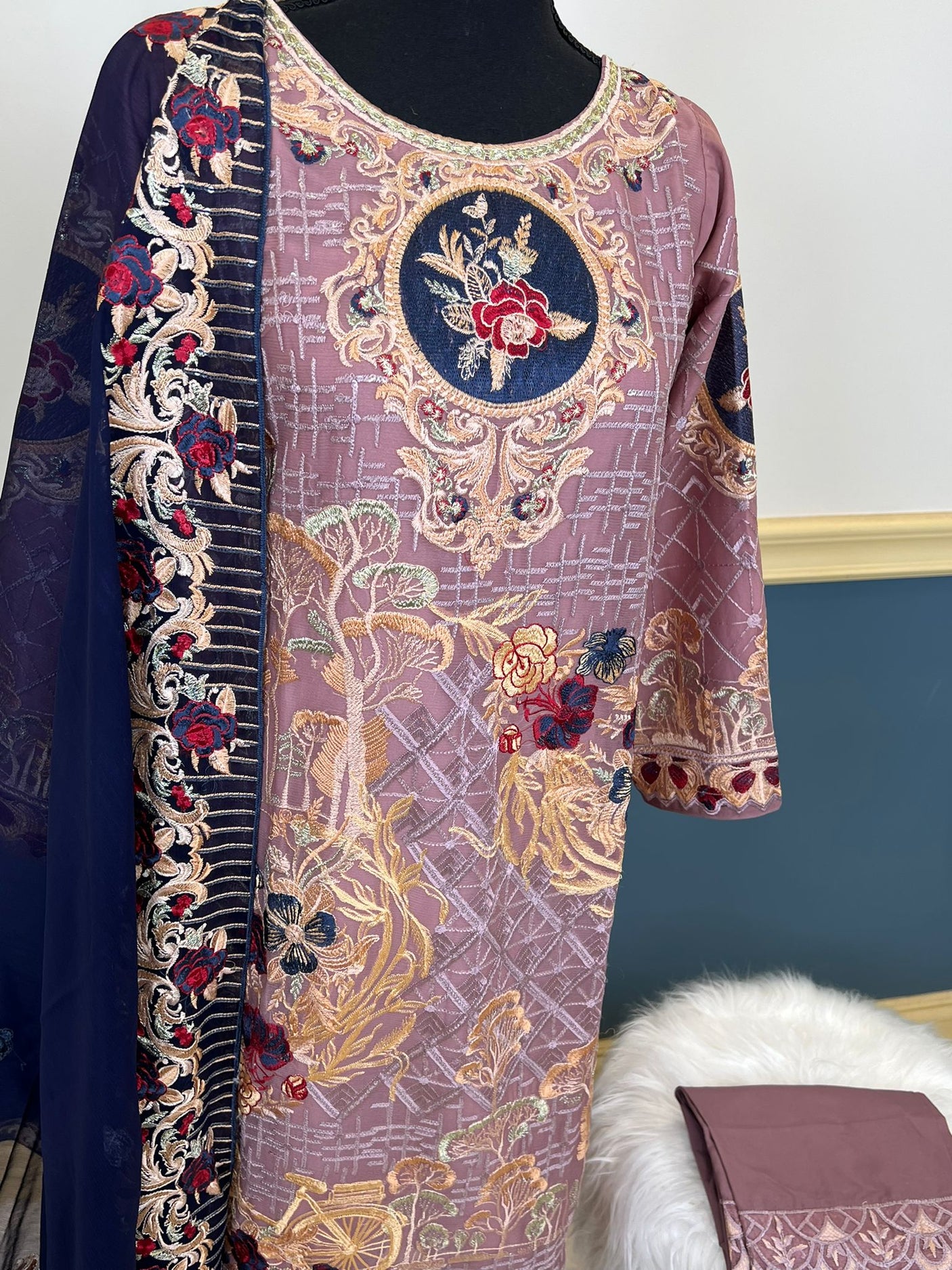 Pakistani Embroidered Party wear Ready To Ship
