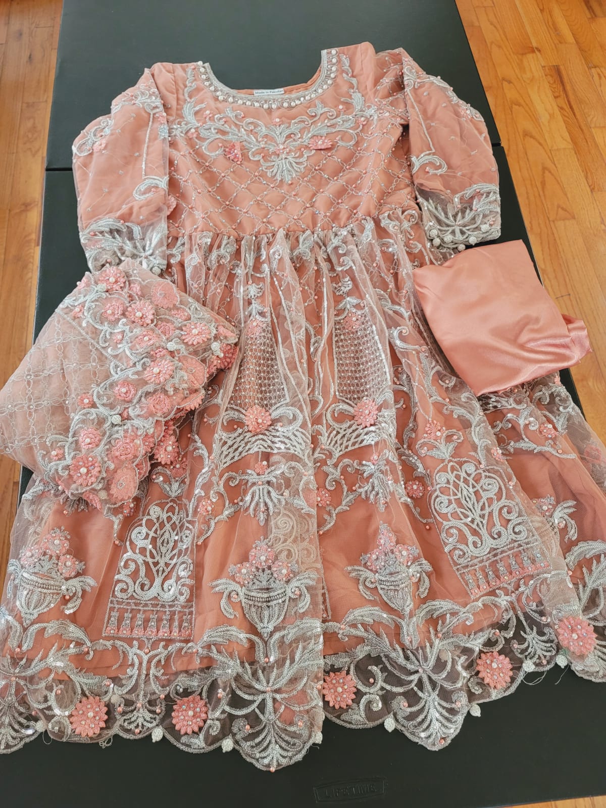 Pakistani Stitched Embroidery Party Wear Dresses Ready To Ship