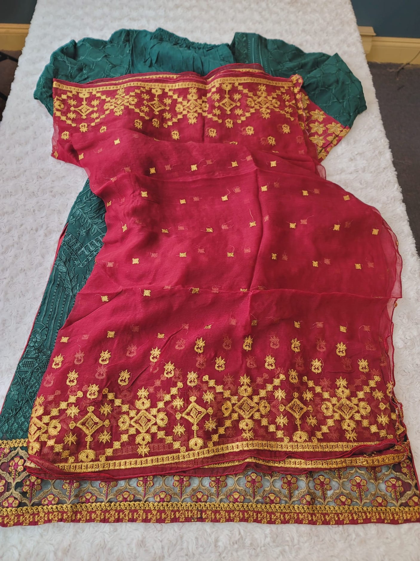 Pakistani Stitched Embroidery Party Wear Dresses Ready To Ship