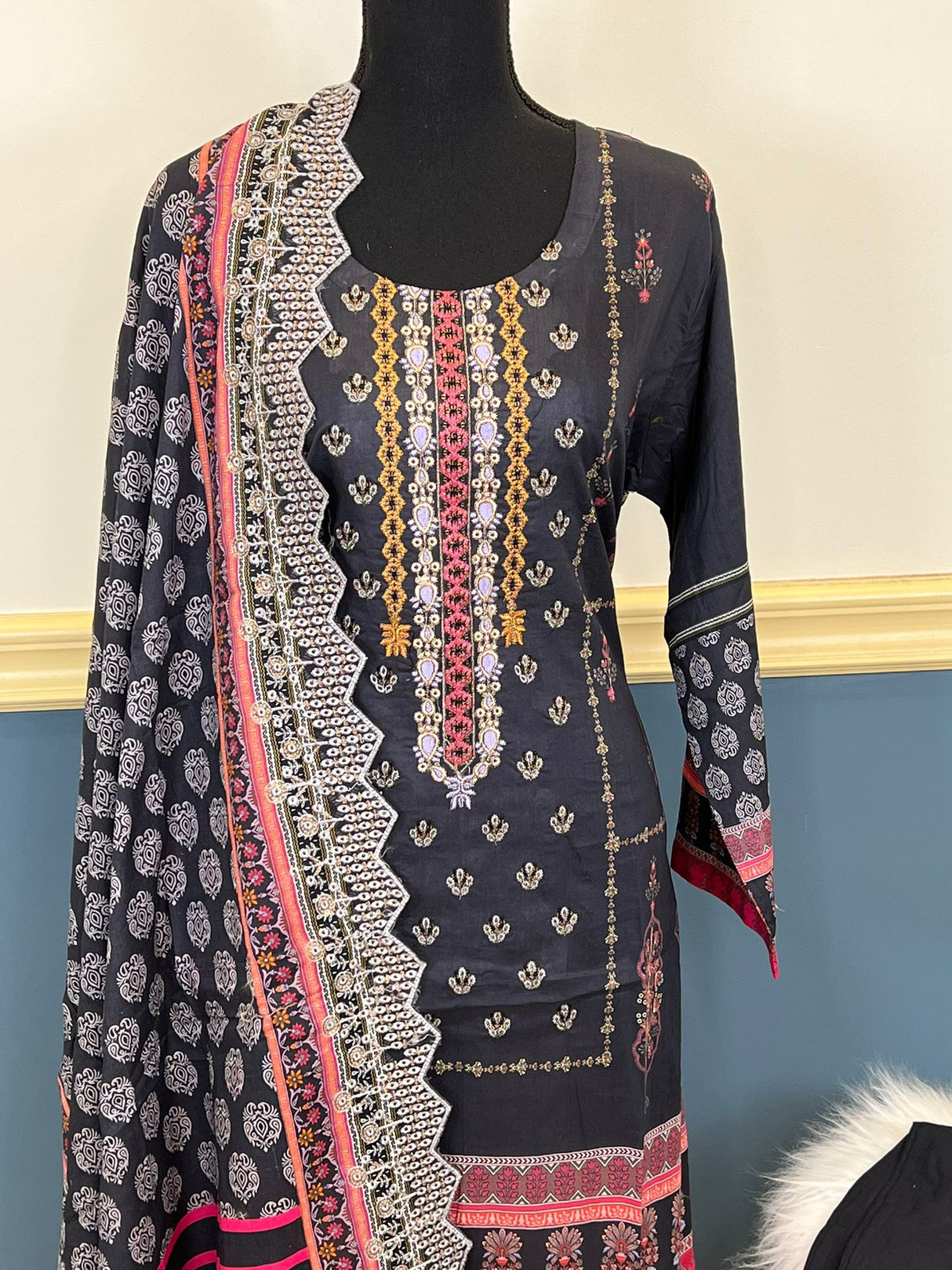 Bin Saeed original embroidered lawn Collection