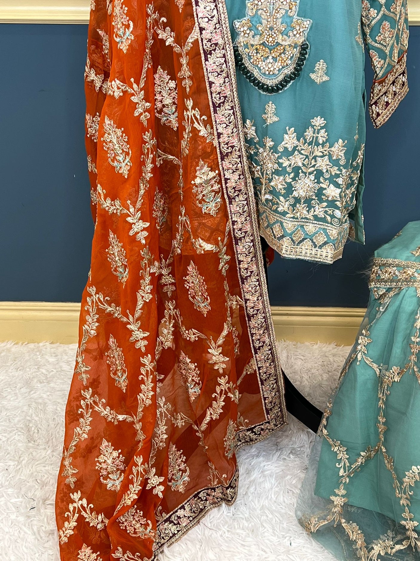 Pakistani Embroidered Party wear Ready To Ship