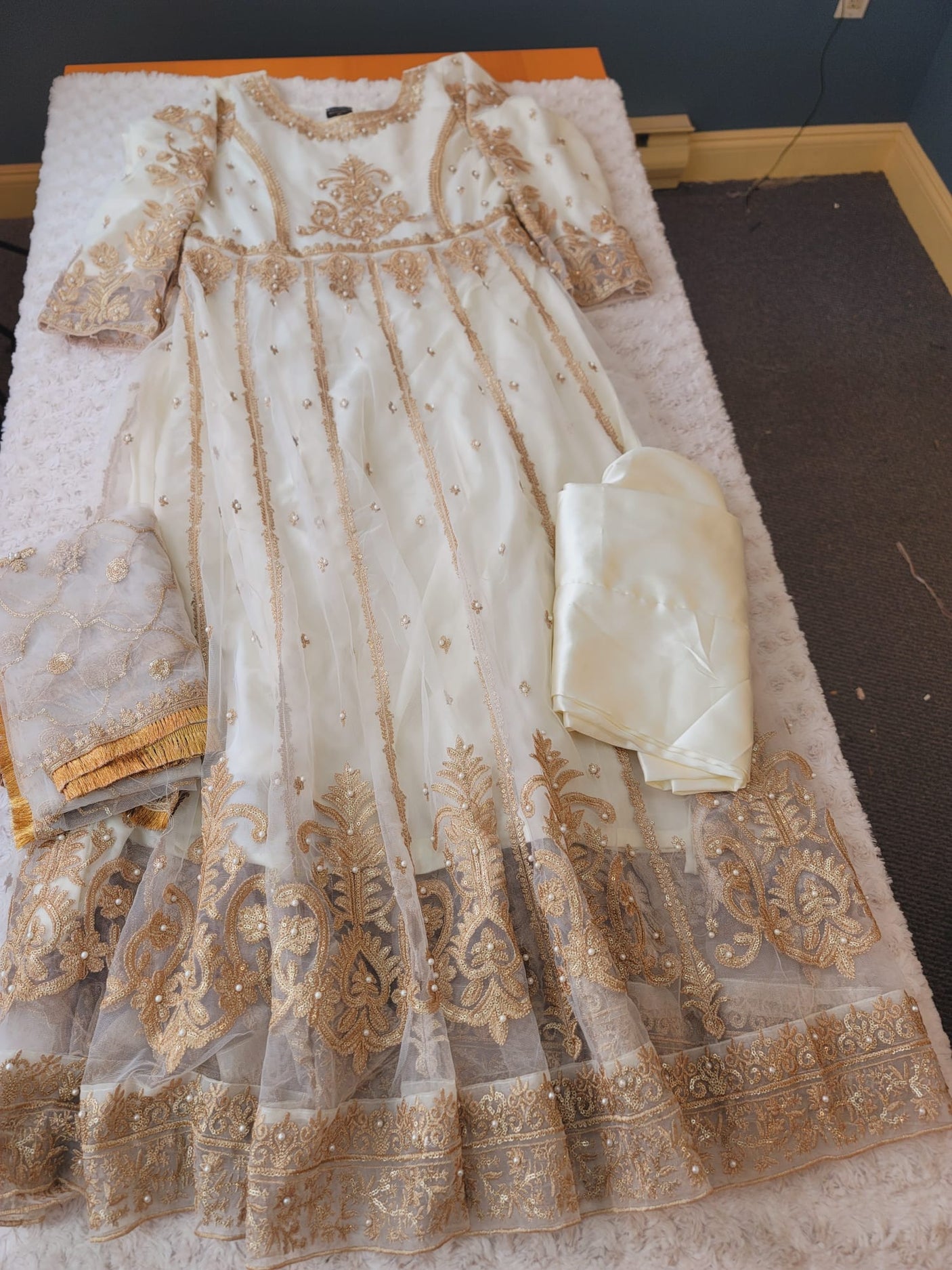 Pakistani Stitched Embroidery Party Wear Dresses Ready To Ship