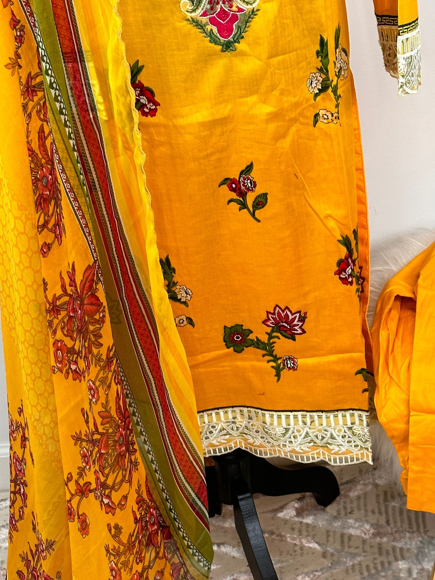 Pakistani Embroidered Lawn ready to ship