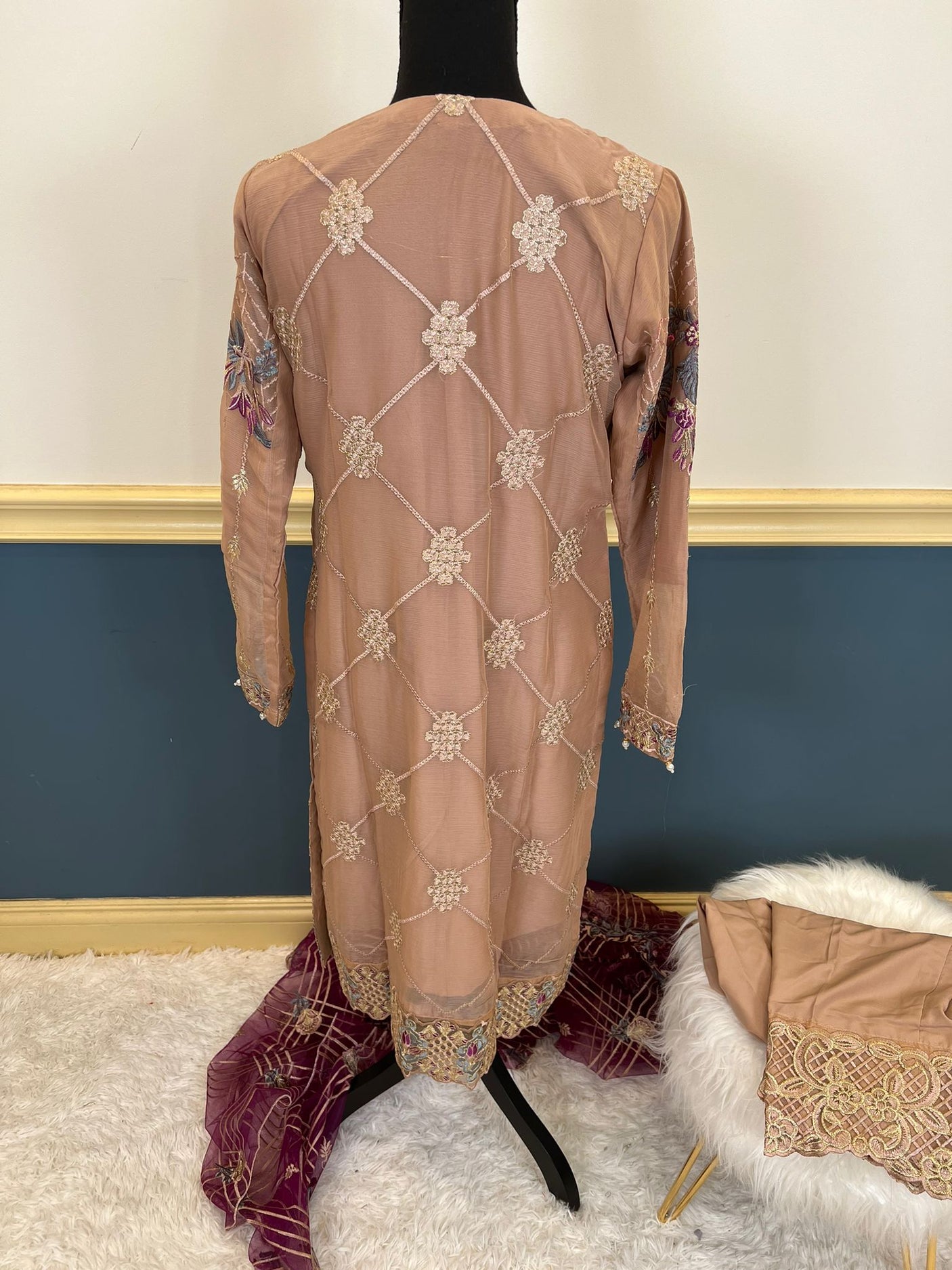 Pakistani Embroidered Party wear Ready To Ship