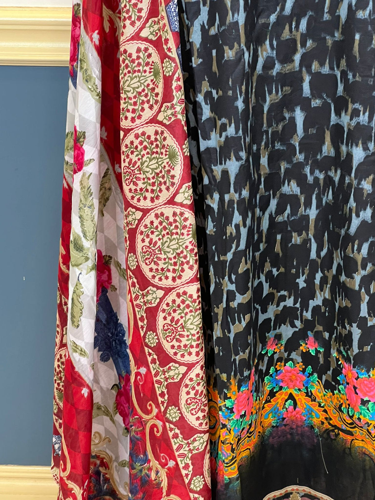 Indian Cotton Stitched Embroidery Suit Ready To Ship