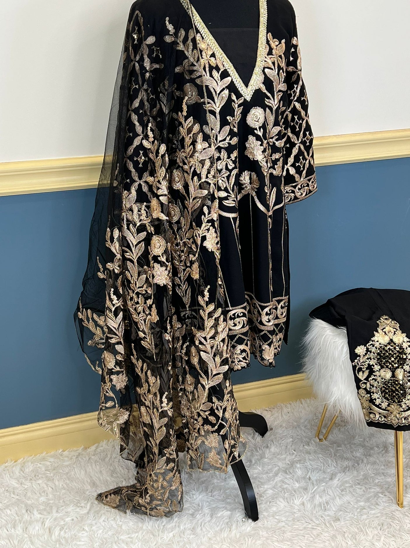 Pakistani Embroidered Party wear Ready To Ship