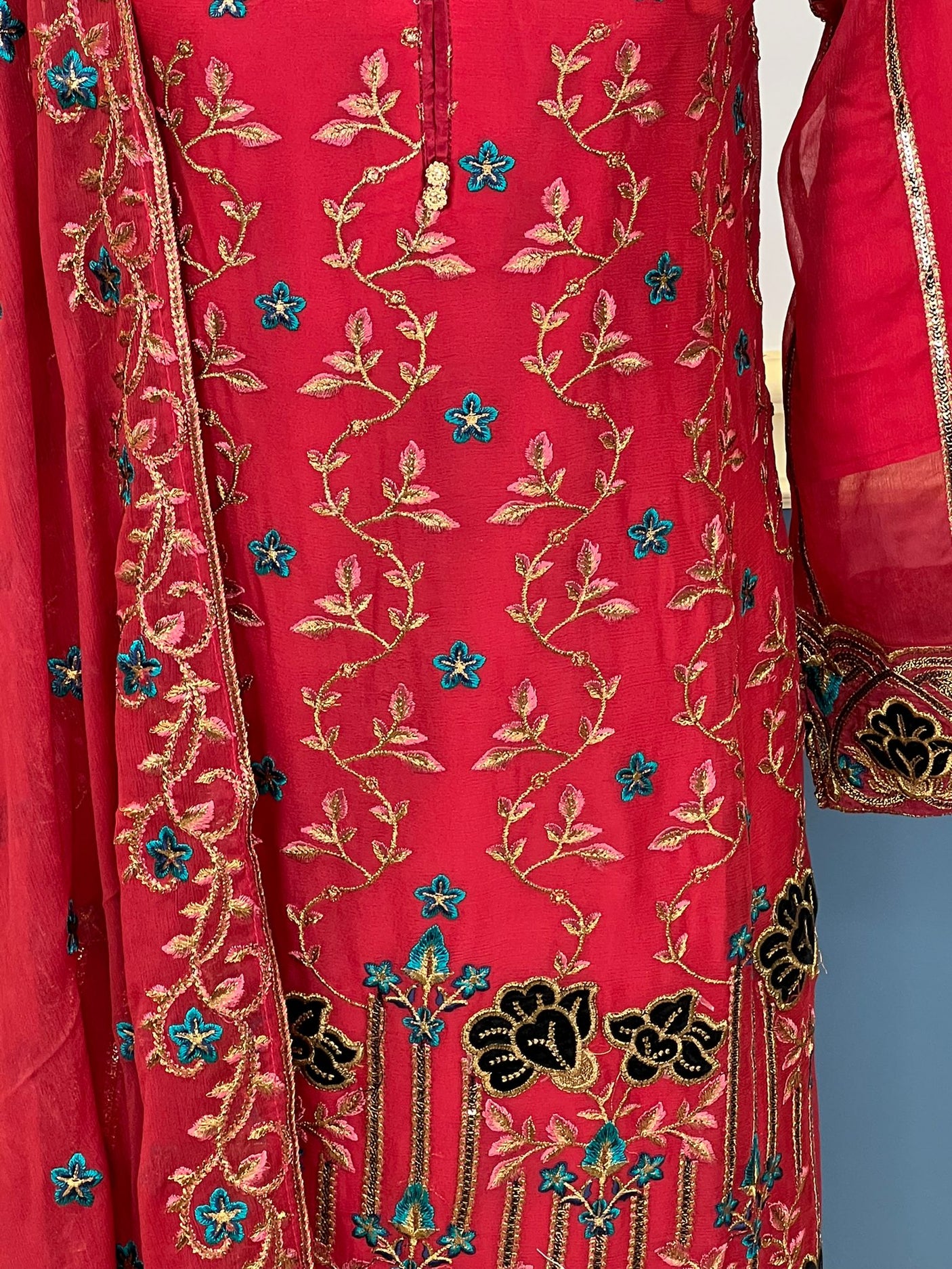 Pakistani Embroidered Party wear Ready To Ship