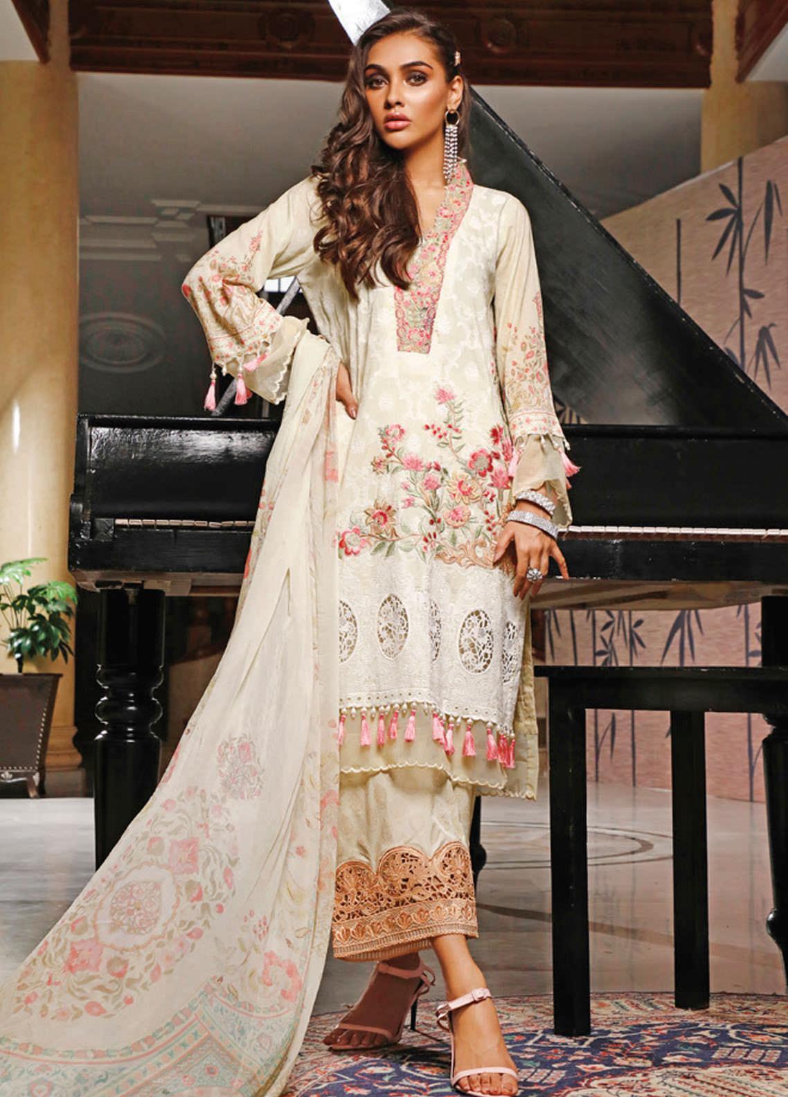 Firdous Festive Schiffli Collection 2020-100% Original Guaranteed