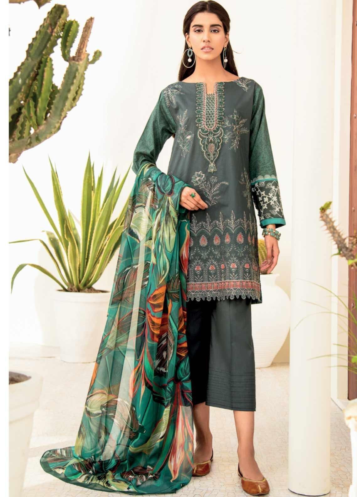 Iznik Embroidered Lawn 2020-100% Original Guaranteed