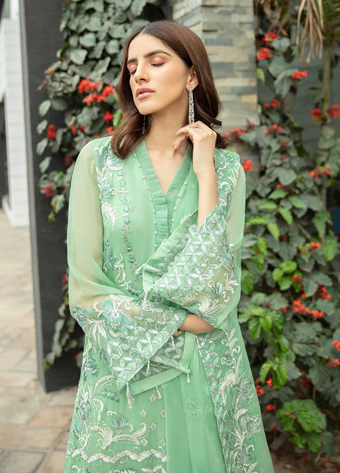 Jannan by Riaz Arts Festive Embroidered Chiffon Collection - 100% Original Guaranteed