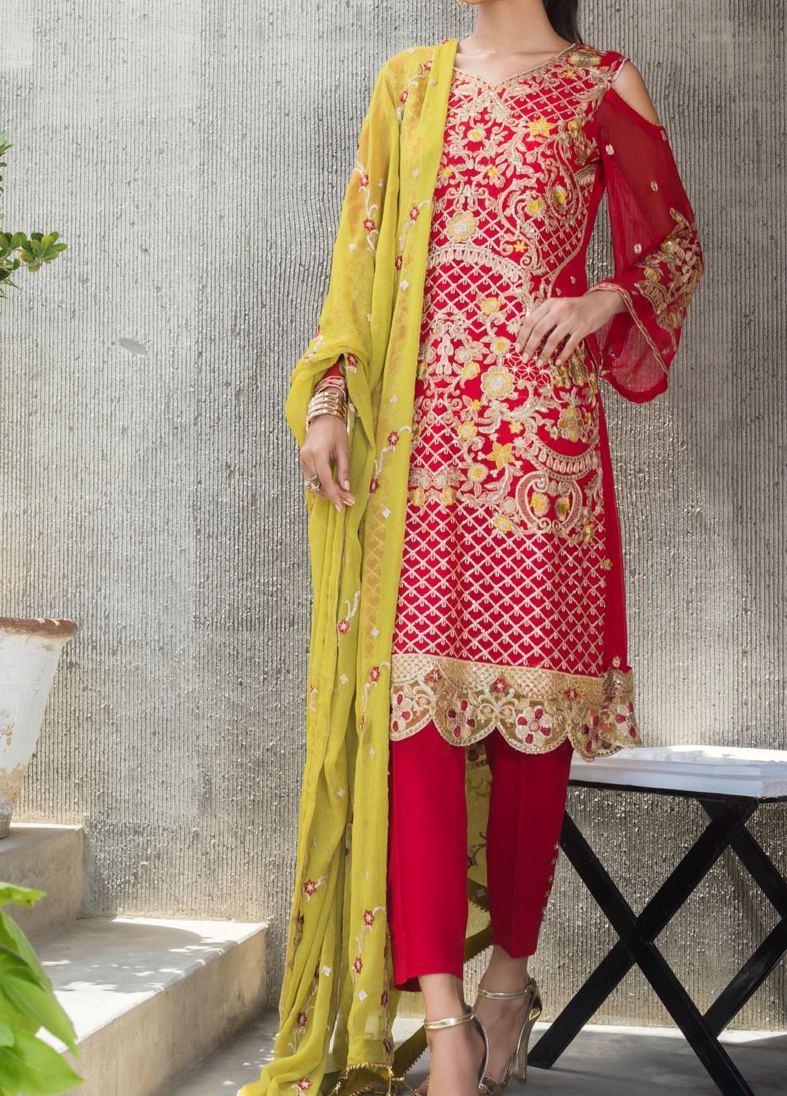 Embroidered Pure Chiffon Collection 2020 By Zohan Textiles