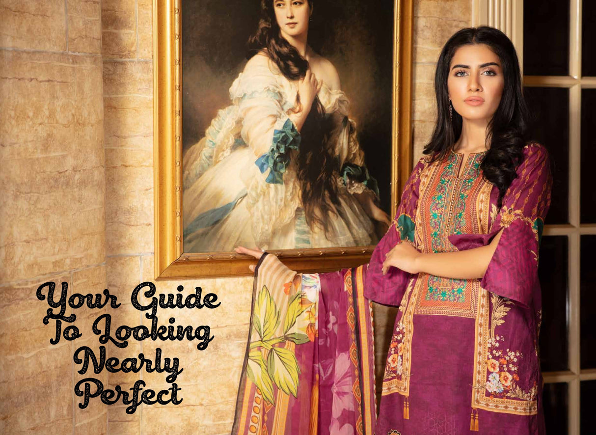 Johra Gulya Embroidered Digital Printed Lawn-100% Original Guaranteed