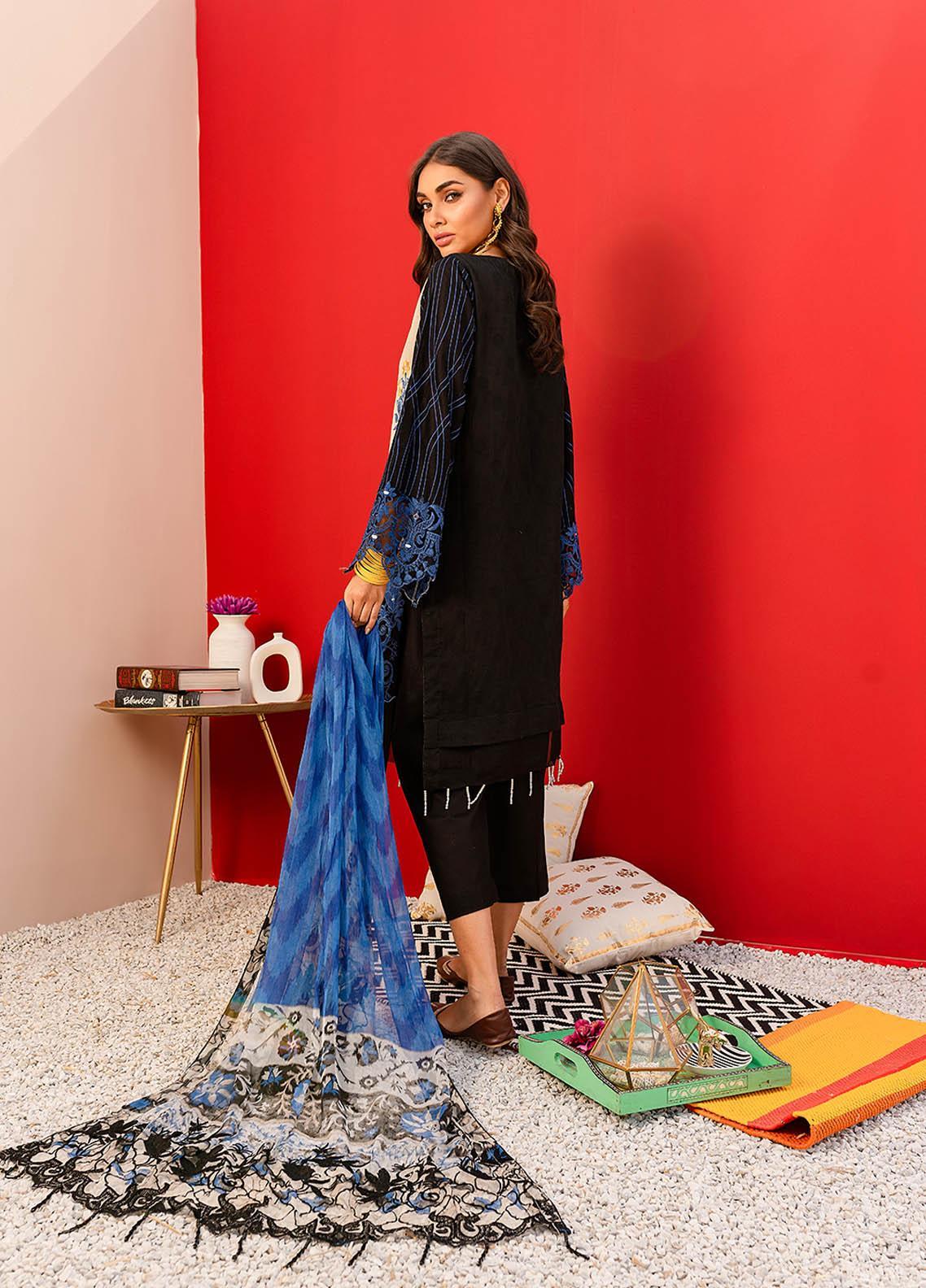 Nureh Lawn by Riaz Arts 100% Original