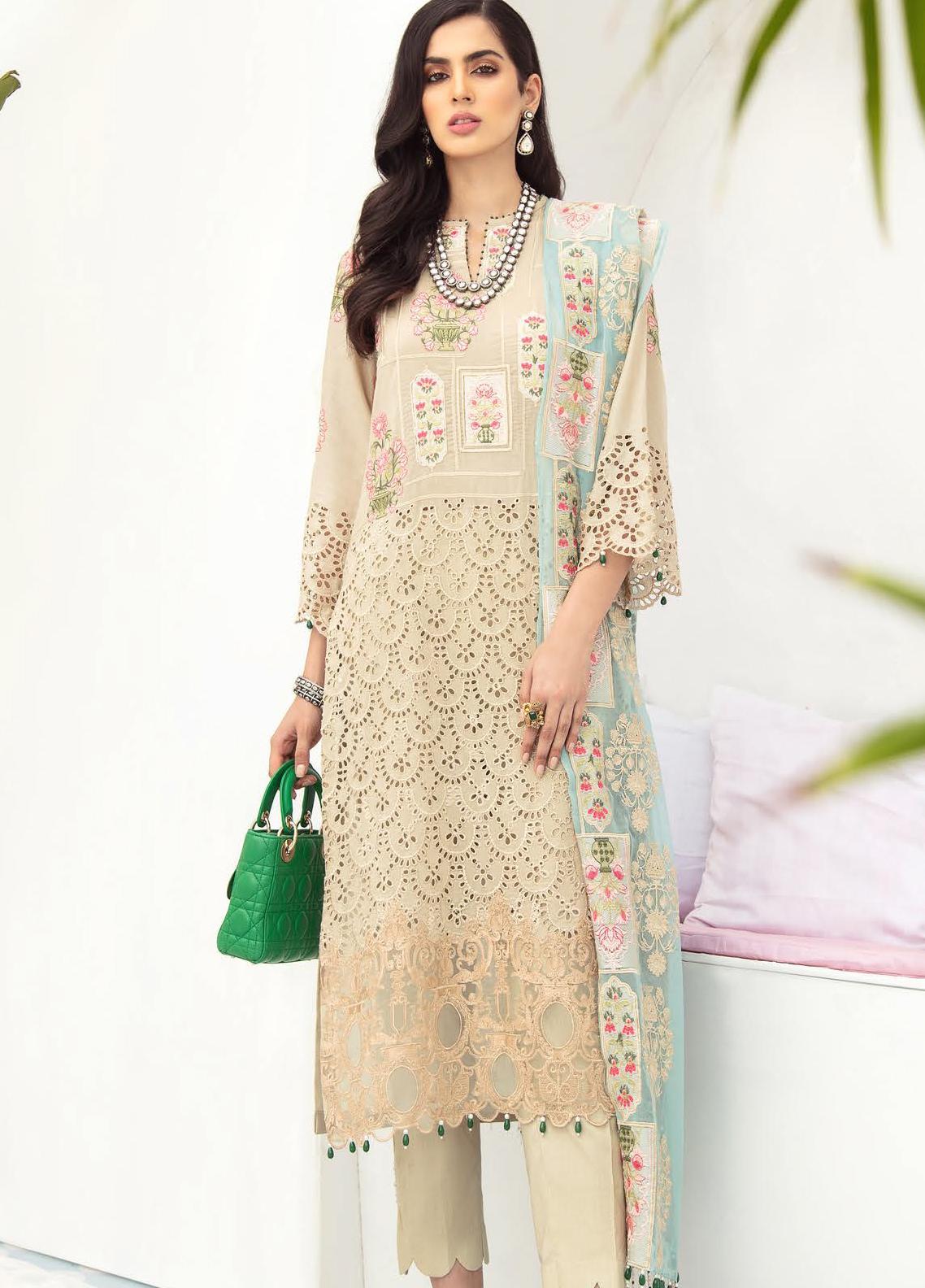 Nureh by Riaz Arts Embroidered Lawn