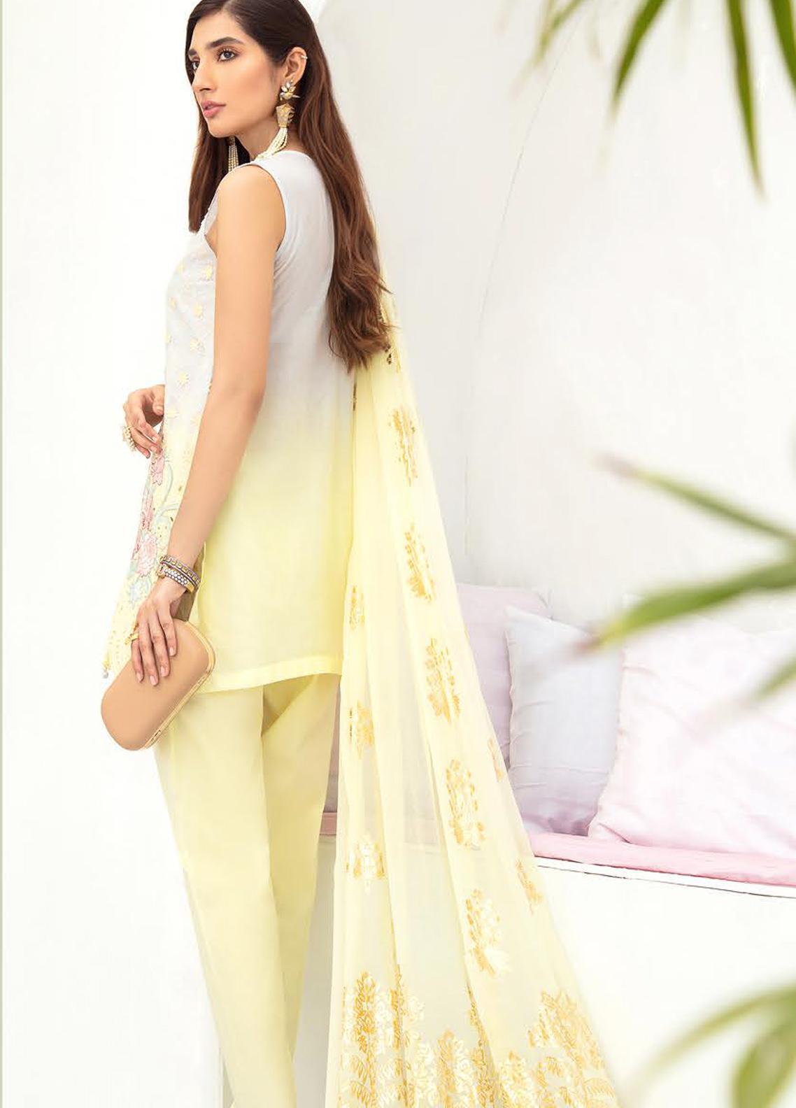 Nureh by Riaz Arts Embroidered Lawn