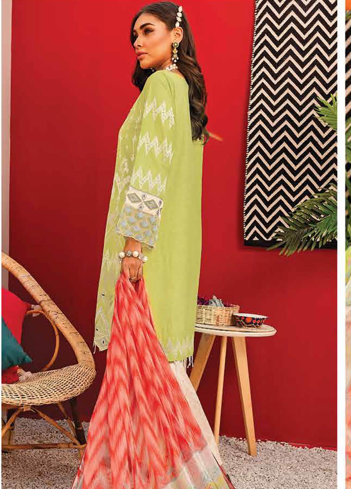 Nureh Lawn by Riaz Arts 100% Original