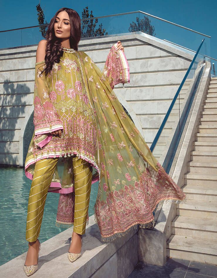 Rang Rasiya Azalea Emb Chiffon`19-100% Original Guaranteed