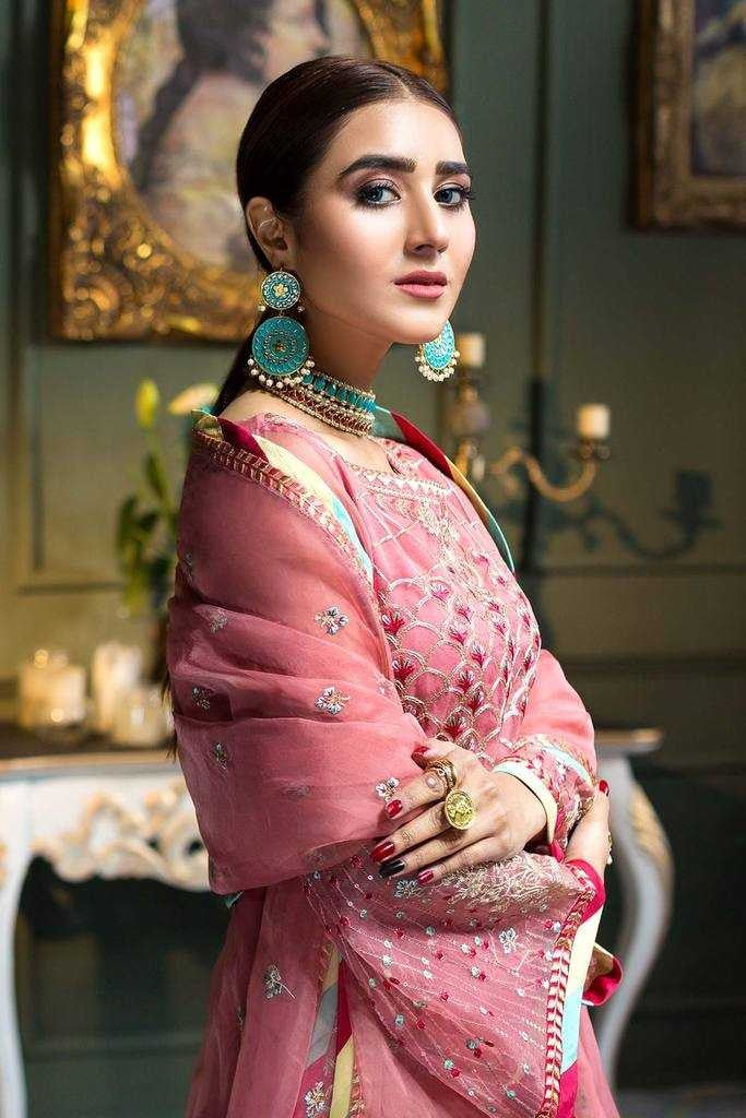 Charizma Chimmer Festive Chiffon Collection 2021-100% Original Guaranteed