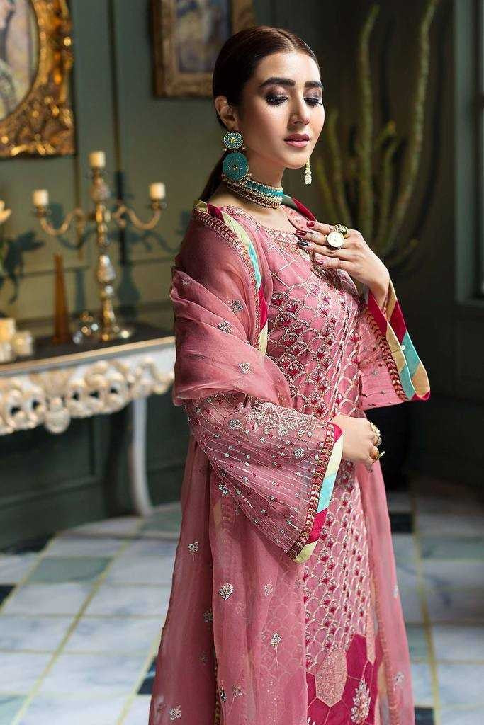 Charizma Chimmer Festive Chiffon Collection 2021-100% Original Guaranteed