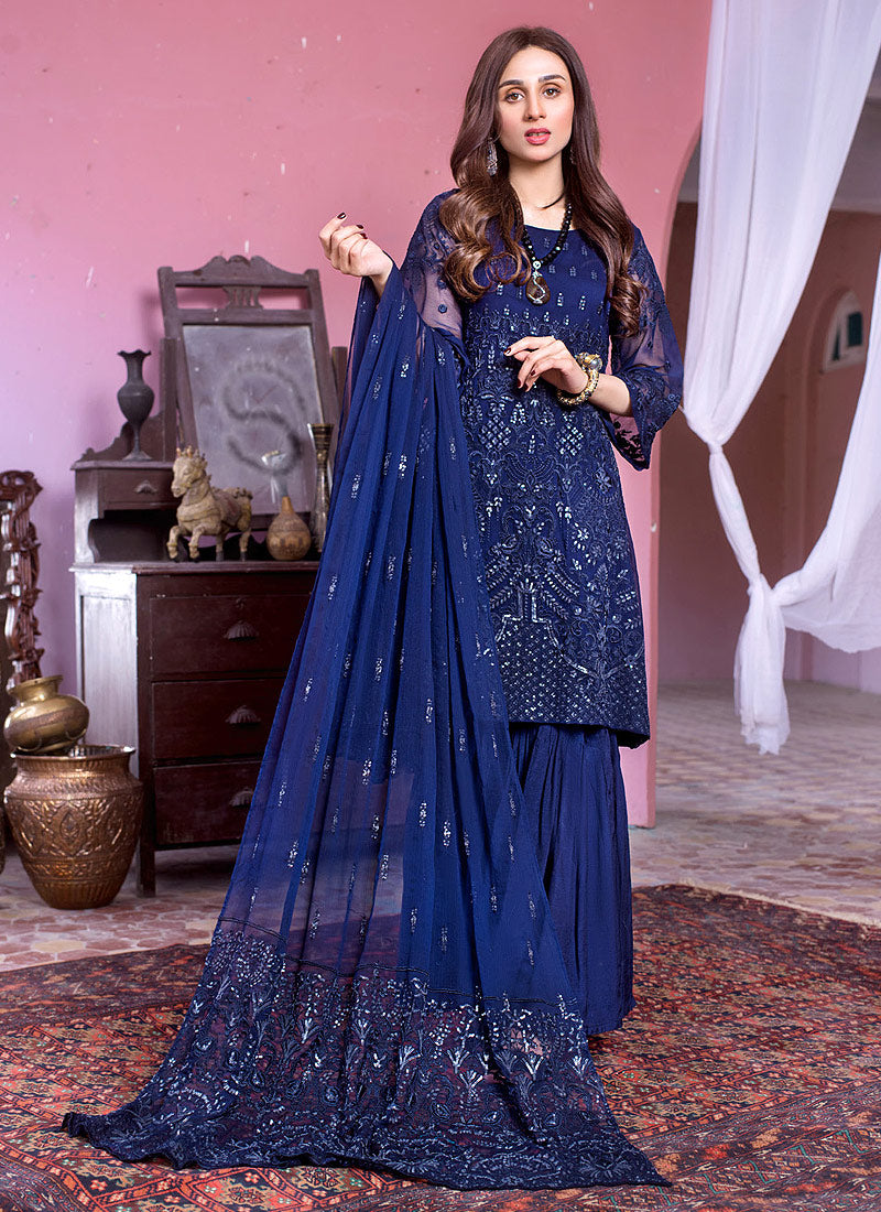 Kalyan Chiffon Collection By ZS Textile -100% Original Guaranteed