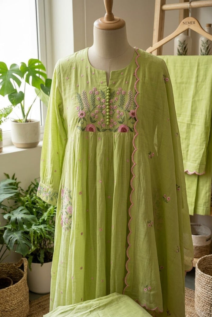 Mul Mul Chikankari & Cotton