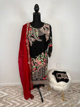 Pakistani Embroidered Party wear Ready To Ship