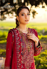 Asim Jofa Embroidered Lawn Suit