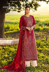 Asim Jofa Embroidered Lawn Suit