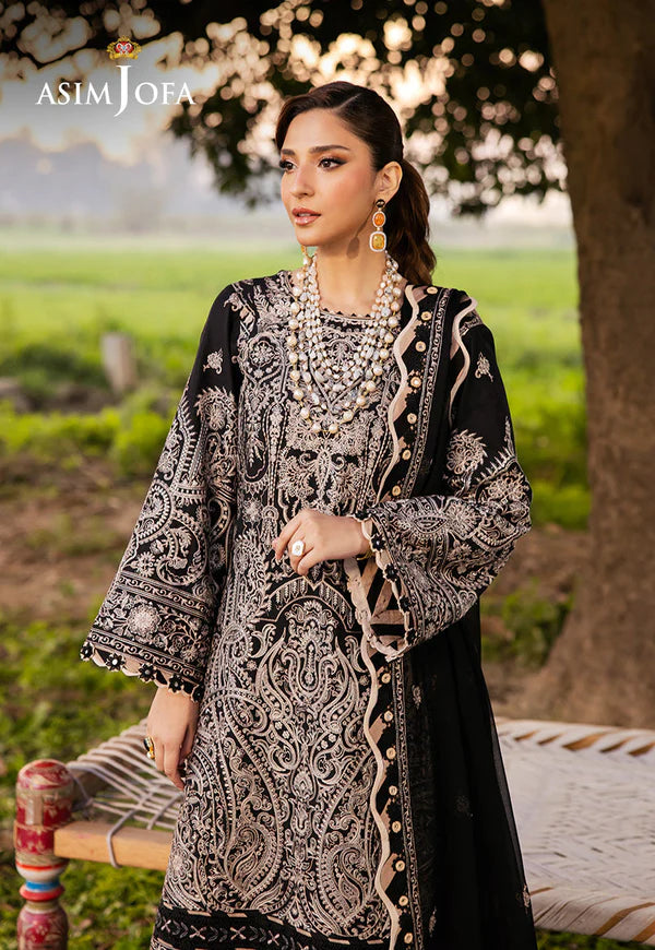 Asim Jofa Embroidered Lawn Suit