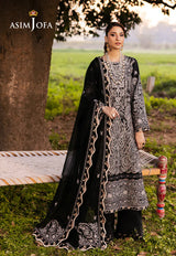 Asim Jofa Embroidered Lawn Suit