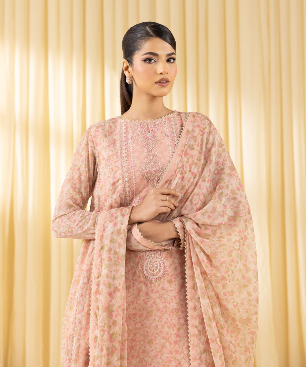 Sapphire Embroidered Lawn