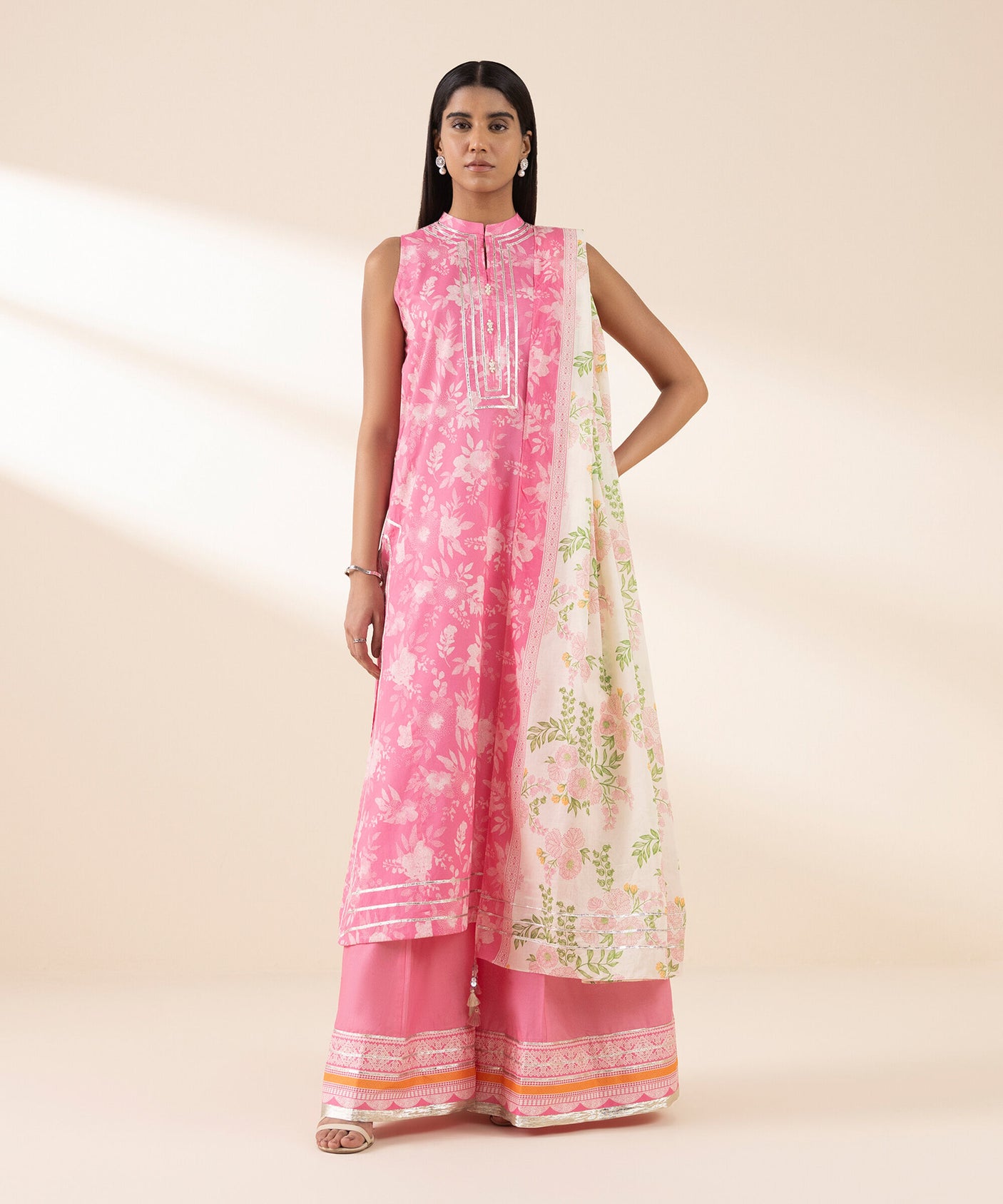 Sapphire Printed Lawn Suit                (Full Sleeves)