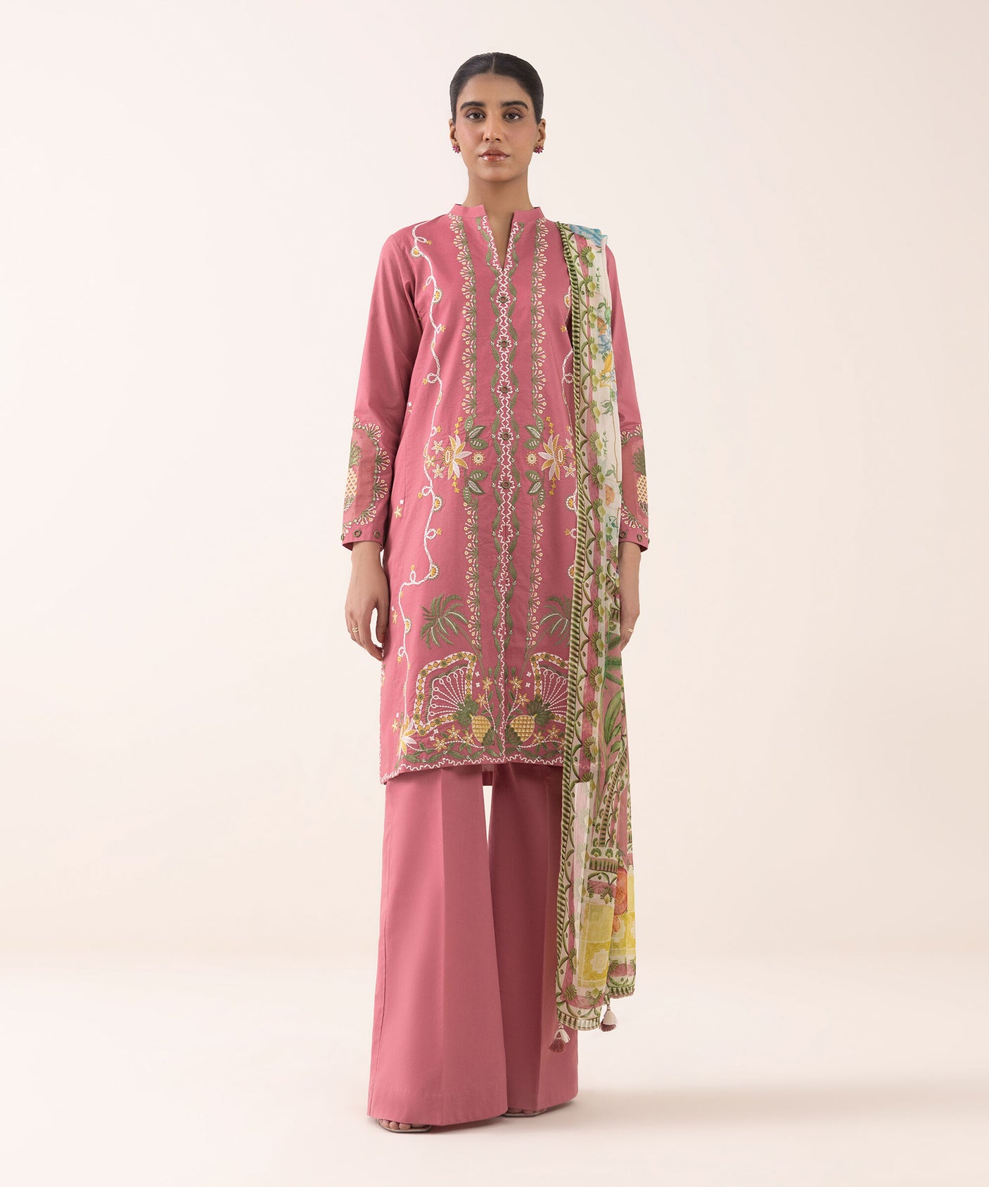 Sapphire Embroidered Lawn