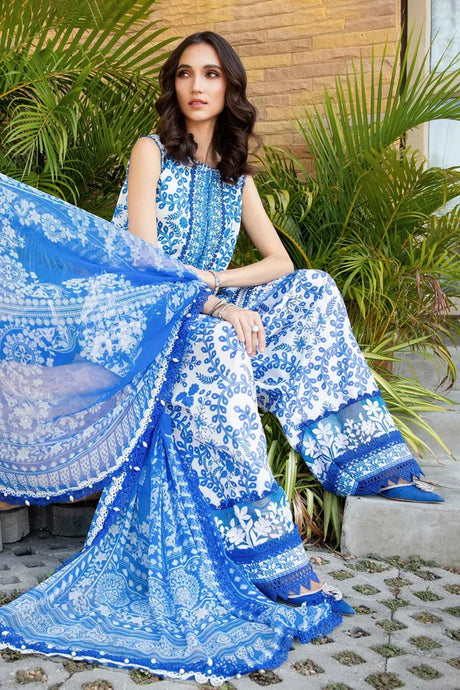 Maria B Mprints Embroidered Lawn