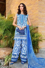 Maria B Mprints Embroidered Lawn