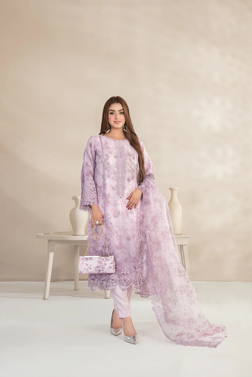 Jahira Stitched Organza Collection BY Tawakkal