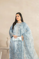 Jahira Stitched Organza Collection BY Tawakkal