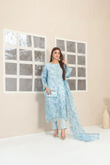 Jahira Stitched Organza Collection BY Tawakkal