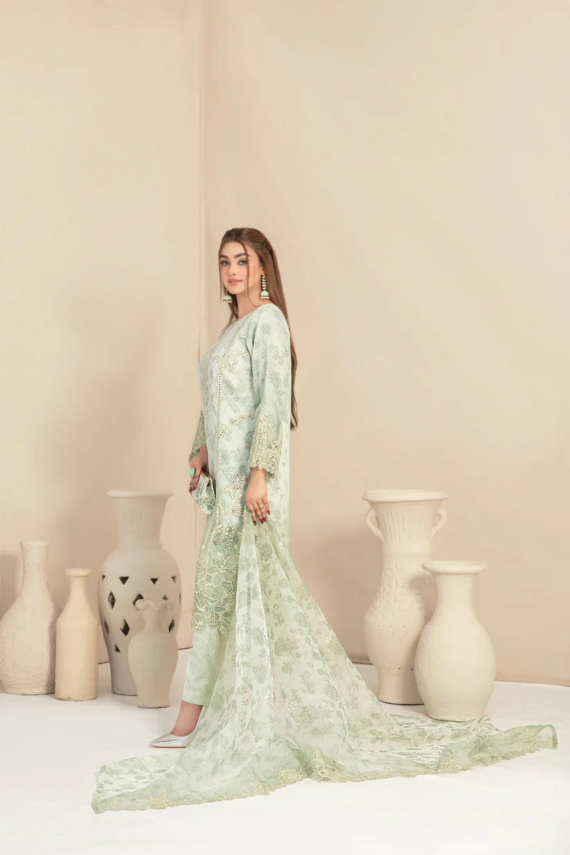 Jahira Stitched Organza Collection BY Tawakkal