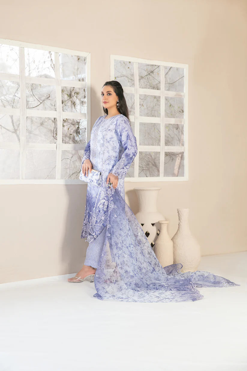 Jahira Stitched Organza Collection BY Tawakkal