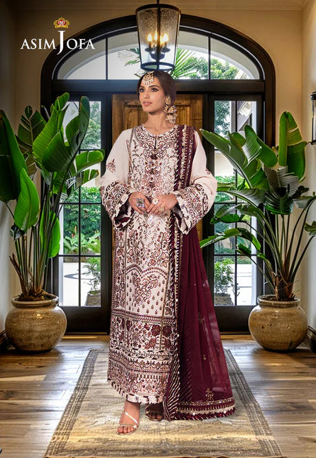 Asim Jofa embroidered Suit