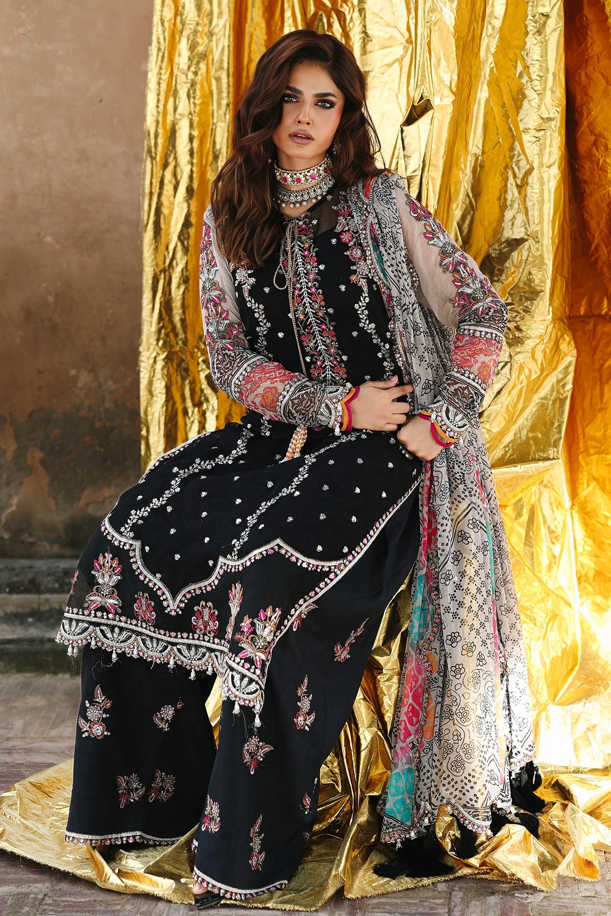 Vasal Luxury Chiffon By Charizma
