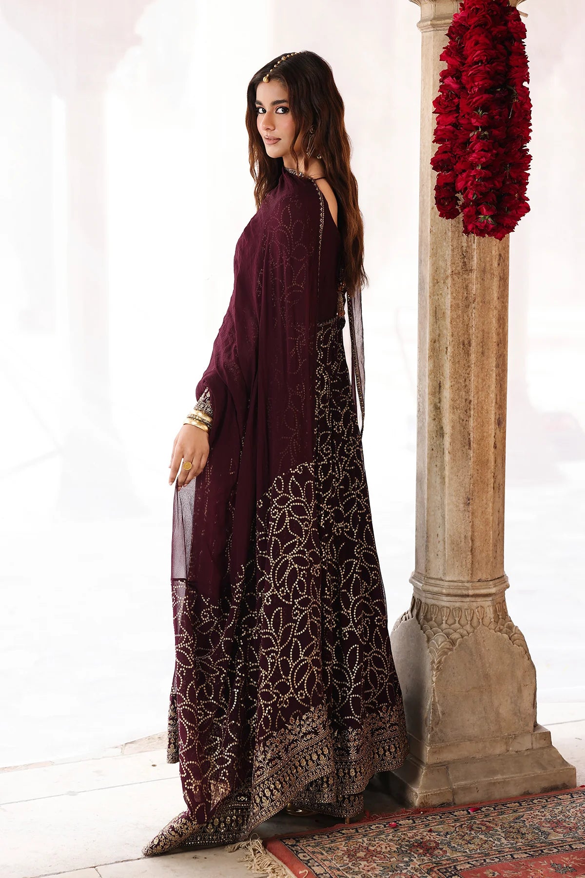 3-PC Embroidered Chiffon by Charizma