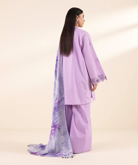 Sapphire Embroidered Lawn