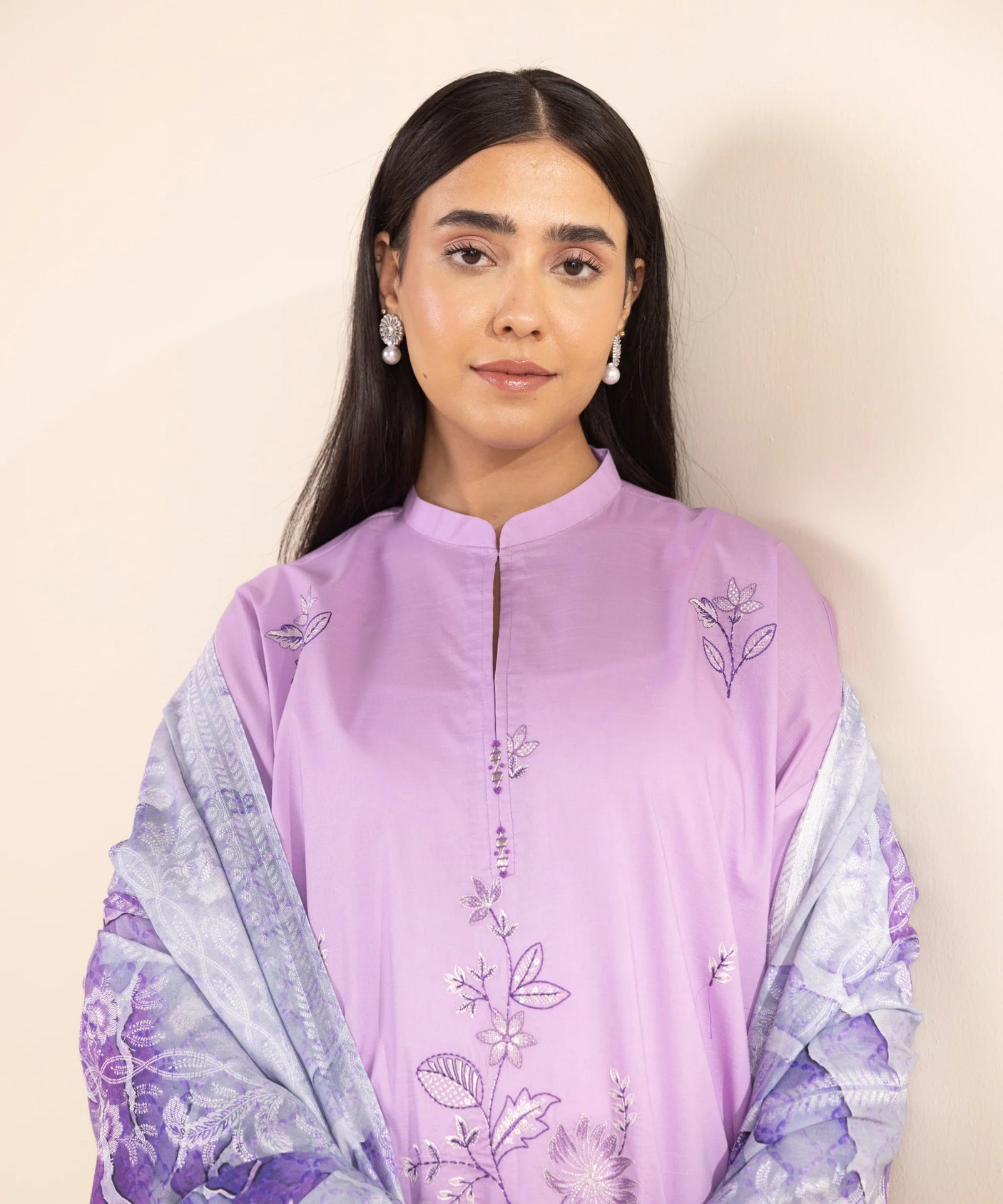 Sapphire Embroidered Lawn