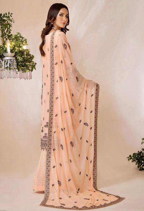Lueur By Adans Libas Luxury Chiffon Embroidered Collection