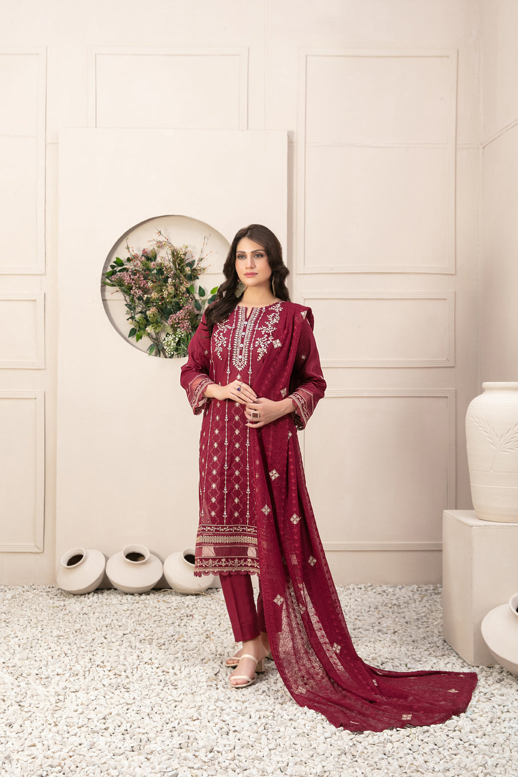 Parya By Tawakkal Embroidered Lawn Collection