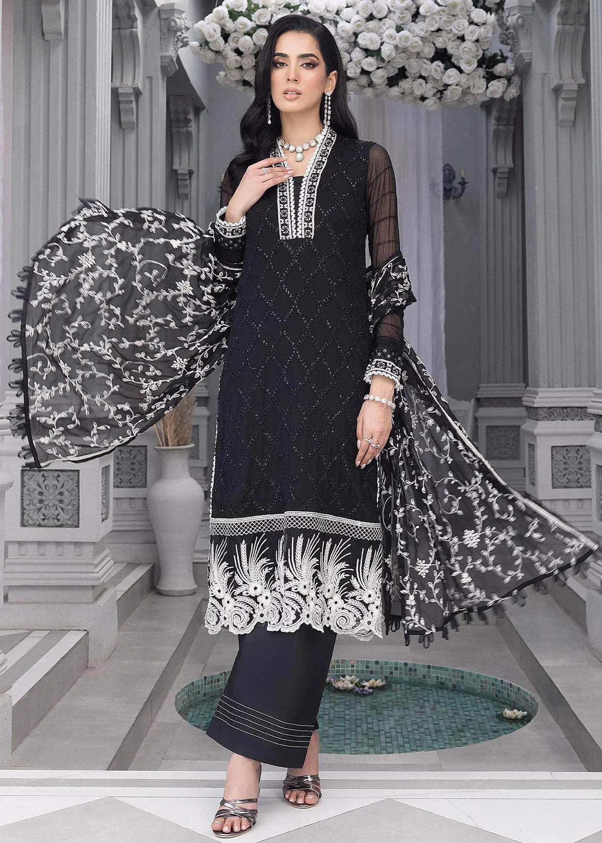 Merakish By Shahzeb Textile Luxury Embroidered Collection